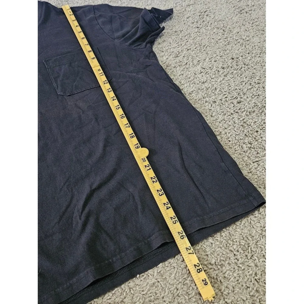 Everlane Organic Cotton Heavy Pocket T-Shirt Mens Large Black Short Sleeve - Picture 5 of 7